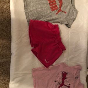 Puma short outfit 3pc